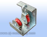 Double Pulley 7/8" Square Bracket Composite